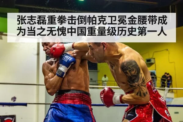 张志磊重拳击倒帕克卫冕金腰带成为当之无愧中国重量级历史第一人